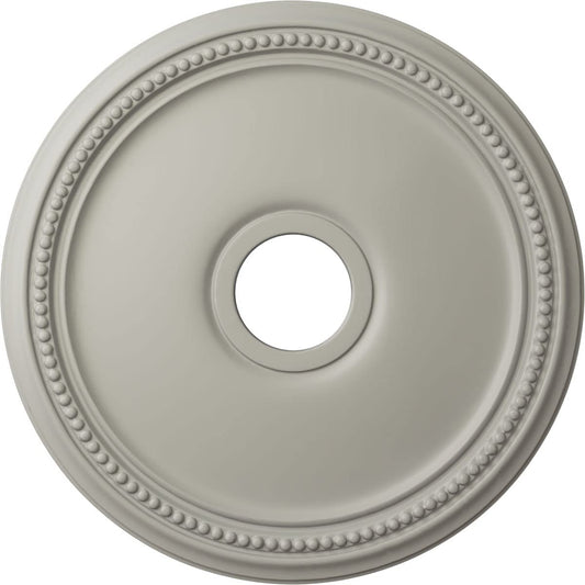 Ekena Millwork Cm18Dipcf Diane Ceiling Medallion, 18Od X 3 5/8Id X 1 1/8P (Fits Canopies Up To 5 3/8), Hand-Painted Pot Of Cream