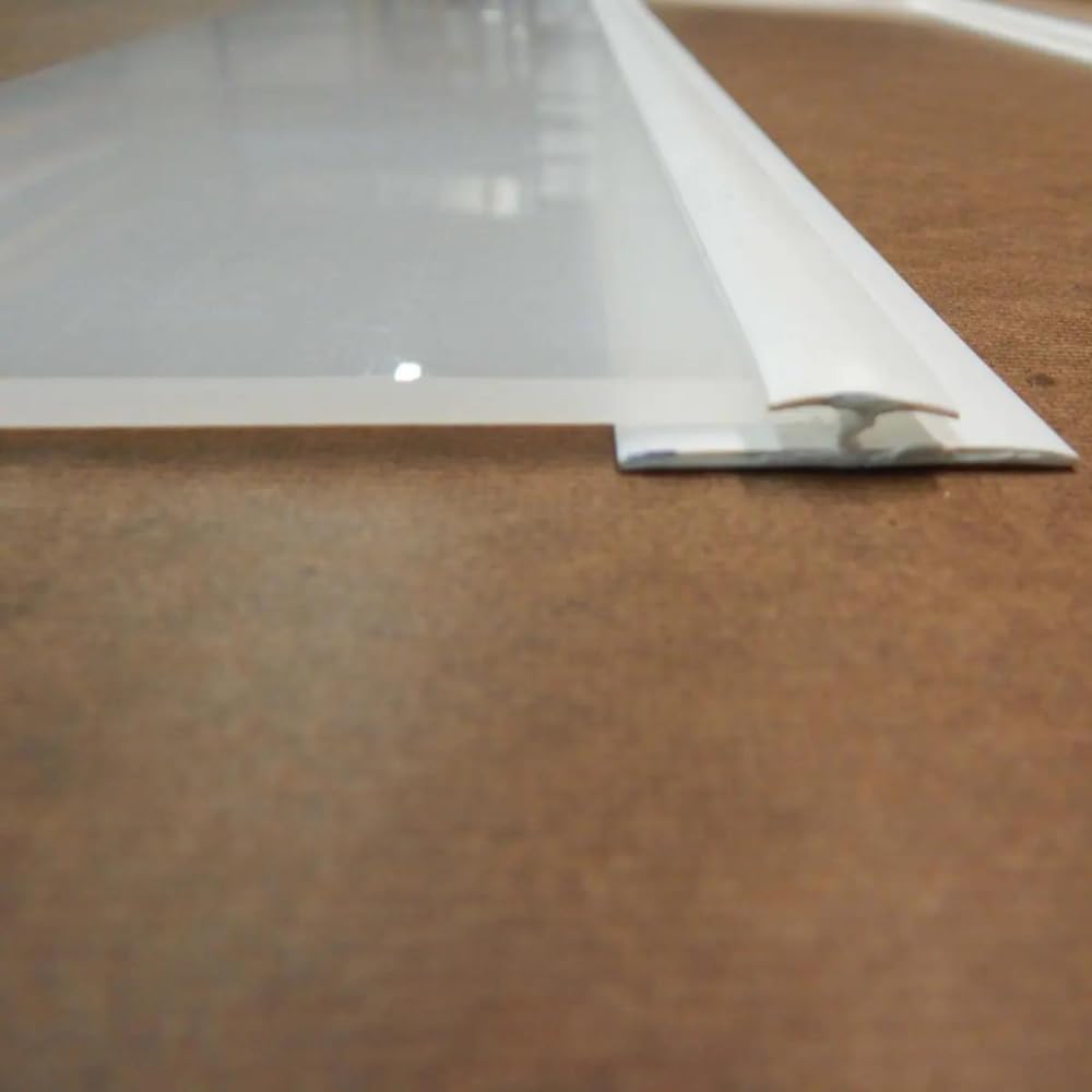 Stencil Trac Rails for Letter/Number Stencils | Part#: 10001146 | Use for Marking Parking Spaces, Doors & Walls | 2 Locking Rails 48″ W & 2 Overspray Panels | Stencils Sold Separately | Made in USA