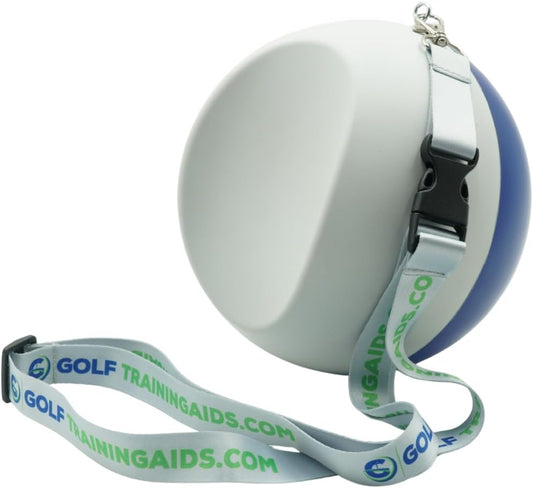 Compression Ball - Golf Swing Trainer – Forearm Connection Aid for Perfect Impact Position – Fix Chicken Wing, Improve Tempo, Backswing & Ball Striking – Soft Memory Foam