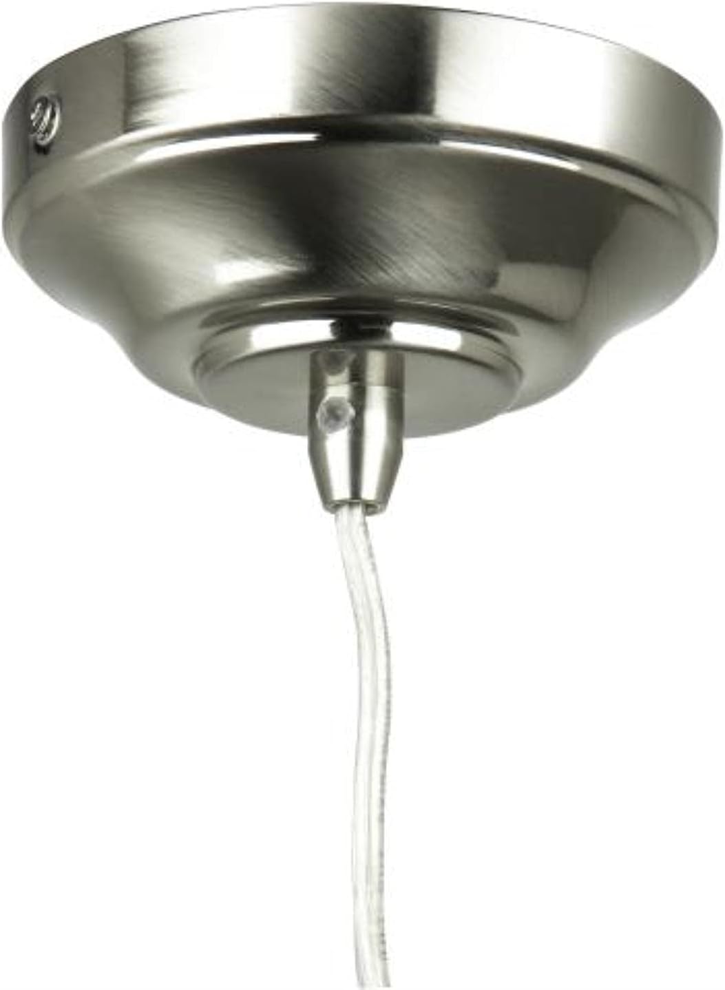 Sunlite 11 Inch LED Decorative Pendant Light Fixture, 9 Watts (60 Watt Equivalent), 800 Lumens, Dimmable, Glass Shade, Brushed Nickel Finish, ETL Listed, Venice