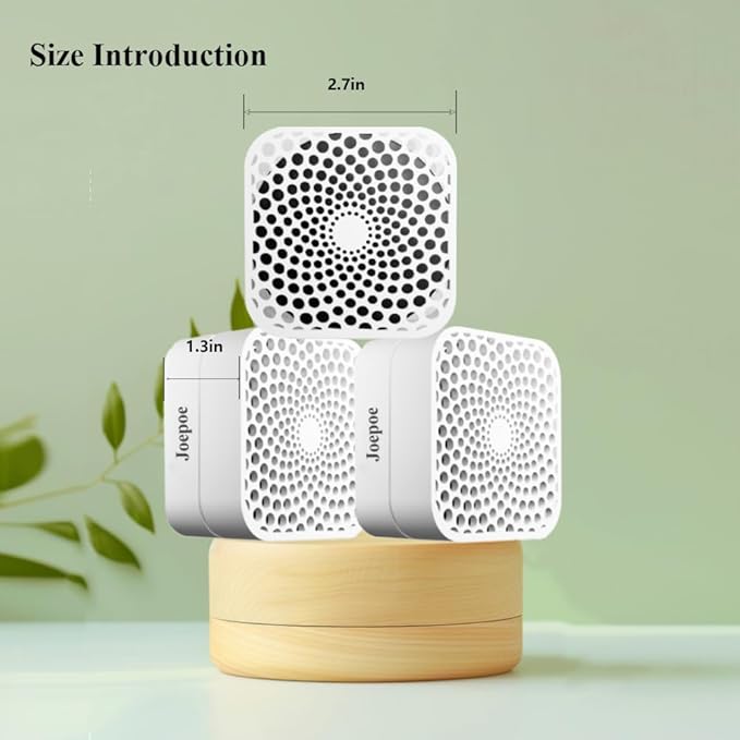 Refrigerator Deodorizer, Fridge Deodorizer Odor Eliminator 99% with10 Years Lifetime, Catalyst Air Purifier for Fridge & Freezer, Room, RV, Car, Closet, Shoe Cabinets and more (2PCS)