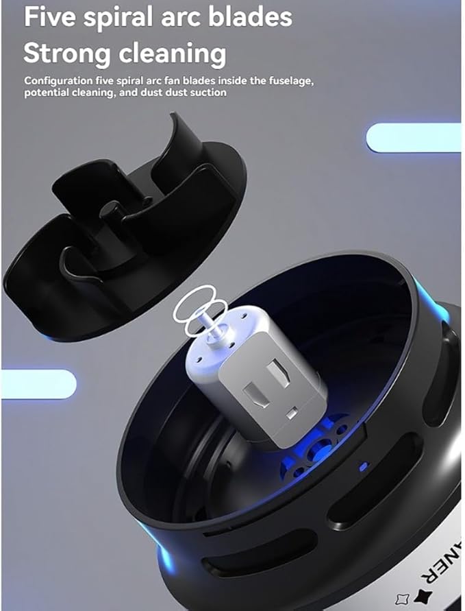 Desktop Cleaner Vacuum Cleaner for Home Office Table Sweeper Mini Vacuum Cleaner USB Rechargeable Wireless Cleaner A