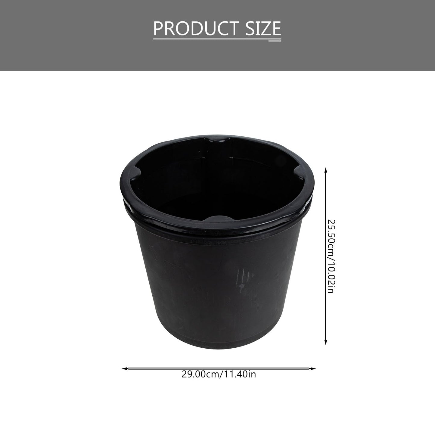 Sosoport Garden Plant Pot Potato Planter Plant Grow Bucket Tomato Groeing Pot with Drainage Hole for Vegetables Fruits Flowers