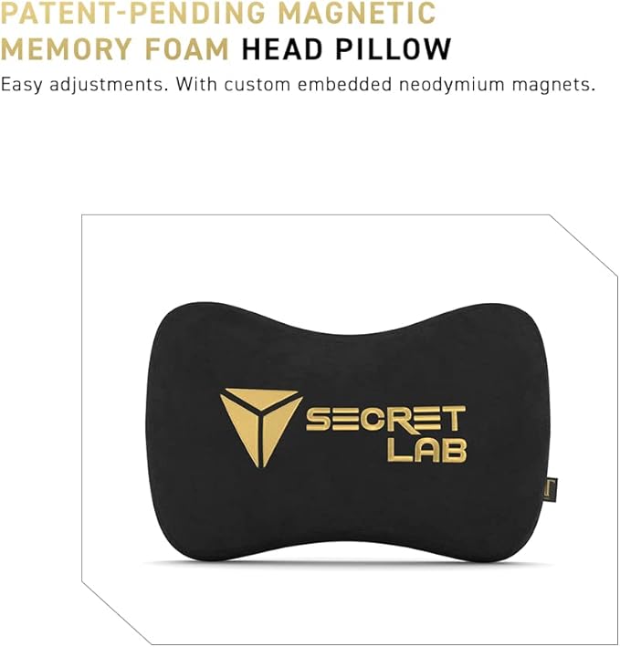 Secretlab Titan Evo Stealth Gaming Chair - Reclining, Ergonomic & Comfortable Computer Chair with 4D Armrests, Magnetic Head Pillow & 4-Way Lumbar Support - Black - Leatherette