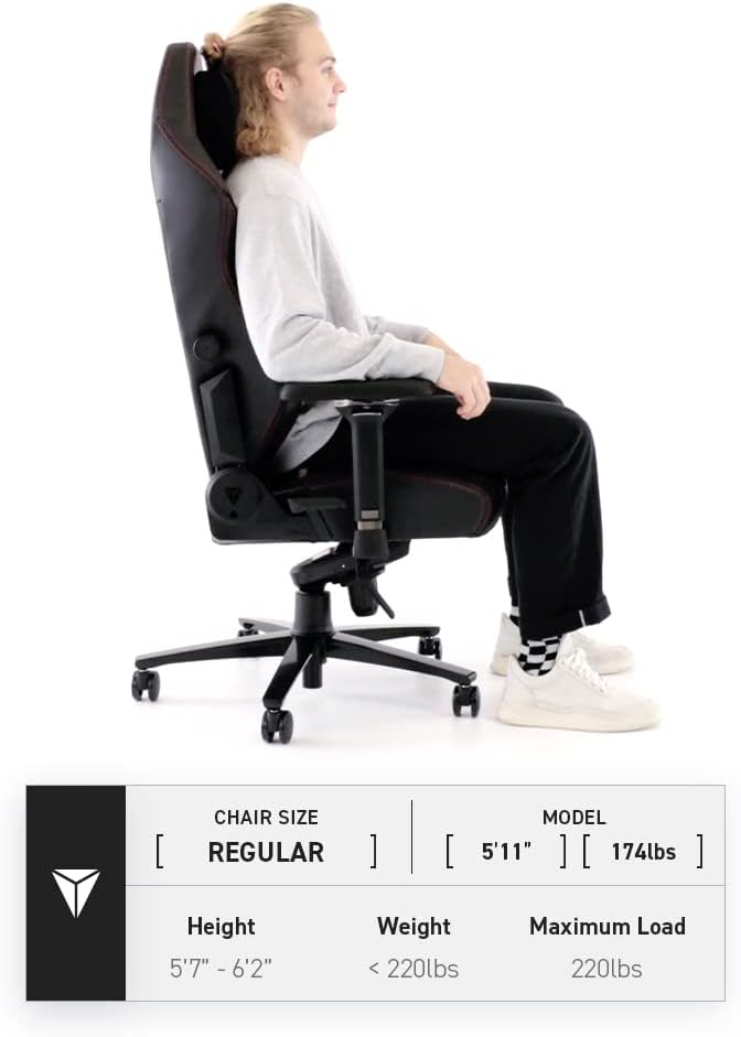 Secretlab Titan Evo Cyberpunk 2077 Gaming Chair - Reclining - Ergonomic & Comfortable Computer Chair with 4D Armrests - Magnetic Head Pillow & 4-Way Lumbar Support - Yellow/Black - Leatherette