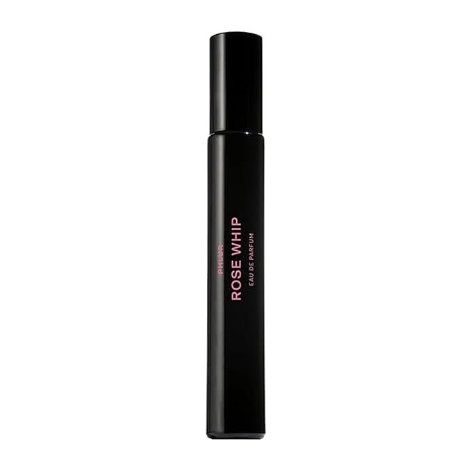 PHLUR Rose Whip Eau de Parfum - Travel Size Perfume - Woody Floral Perfume with Rose, Black Currant, Pink Pepper, Nutmeg, Cashmere Wood & Musk (9.5mL)