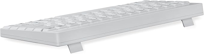 Perixx PERIDUO-712W Wireless Mini Keyboard and Mouse Set, White, US English Layout