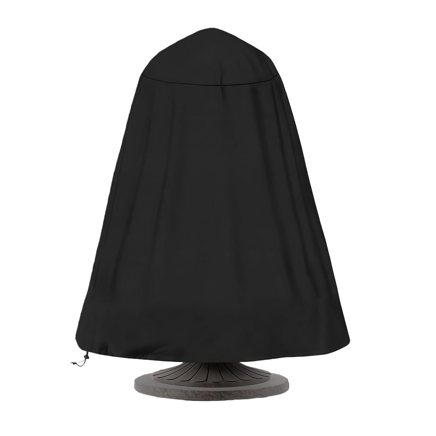 Fountain Cover 48" x 68", Heavy Duty Oxford Cloth Outdoor Fountain Protector with Adjustable Drawstring, Waterproof & Dustproof for Garden/Patio Water Fountains & Statues, Winter Protection (Black)