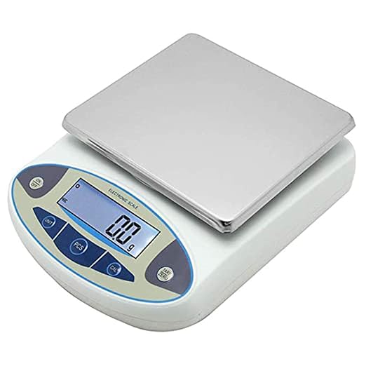 CGOLDENWALL Lab Scale 20kgx0.1g Digital Precision Scale Electronic Balance Laboratory Weighing Industrial Scale Kitchen Counting Scale Scientific Scale Calibrated (20kg, 0.1g)