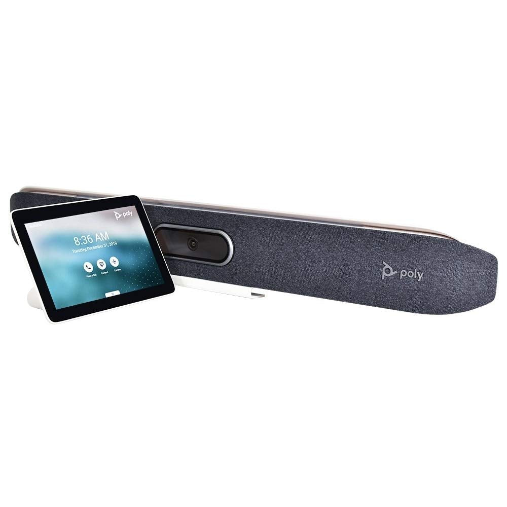 Poly - Studio X50 (Polycom) With Tc8 Touch Controller - 4K Video & Audio Bar - Conferencing System For Mid-Size Meeting Rooms -