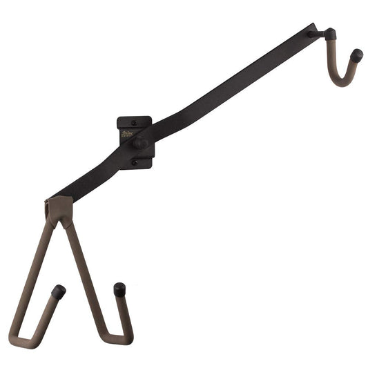 String Swing Horizontal Electric Guitar Holder for Normal or Headless Solid, Hollow and Semi-Hollow Bodied Guitars Wall Mount. U