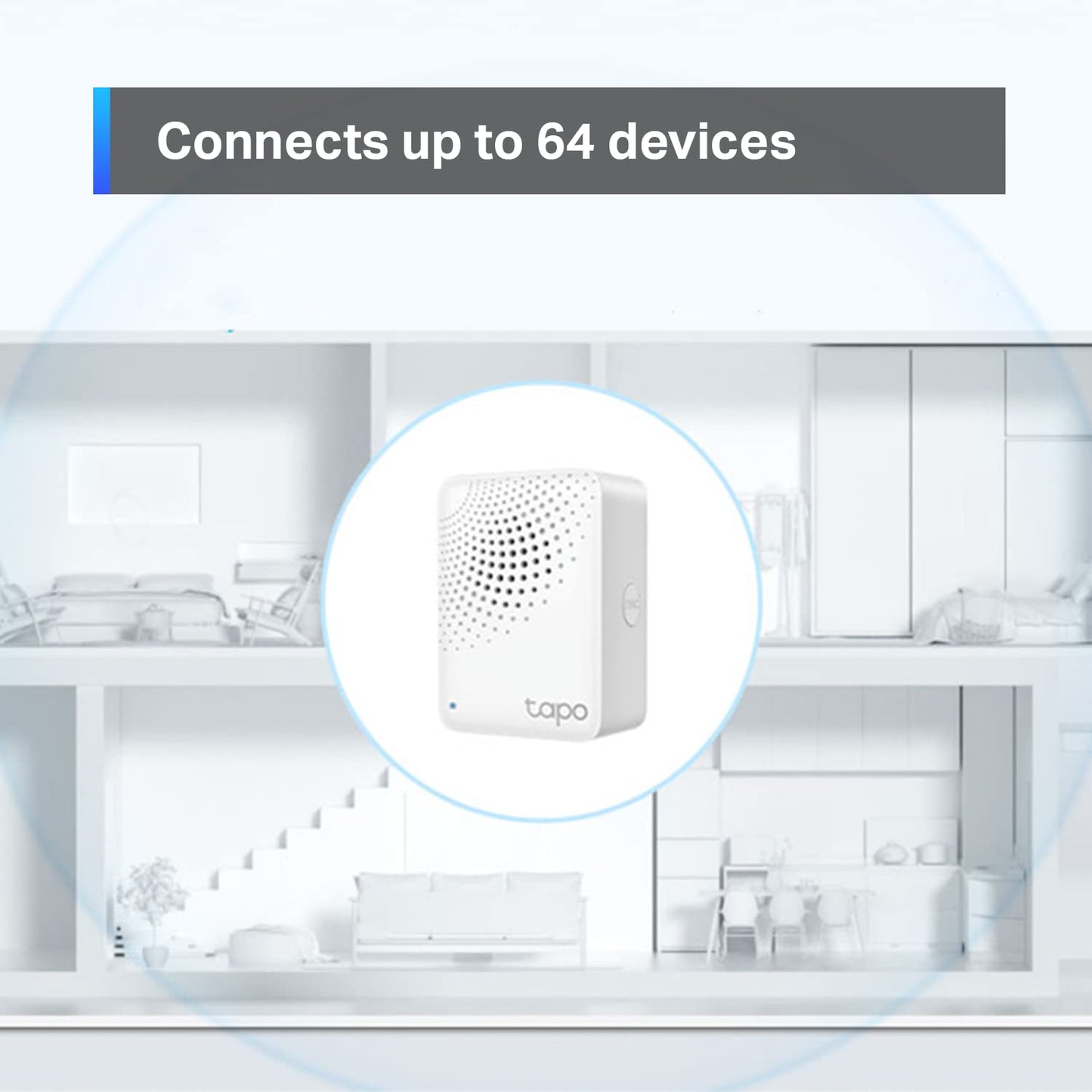 Tp-Link Smart Iot Hub With Chime Tapo H100