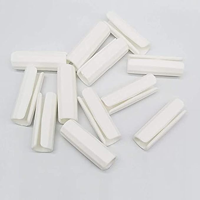 12 Pc White Bed Sheet Grippers Fasteners Clips Keep Sheets Snug Mattresses Raised Edge Sheet Fasteners