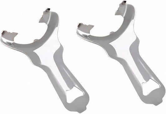 2 Pack Mason Jar Opener for Canning Lids, Stainless Steel Multifunctional Jar Lid Opener for Sealed Lids
