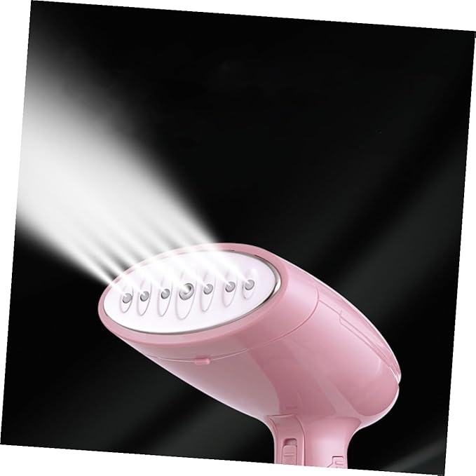TIDTALEO Portable Handheld Garment Steamer and Iron Wrinkle Remover for Clothes Curtains and Fabrics Fast Heat-up Abs Travel Steamer with US Plug for Home Hotel Dormitory Use