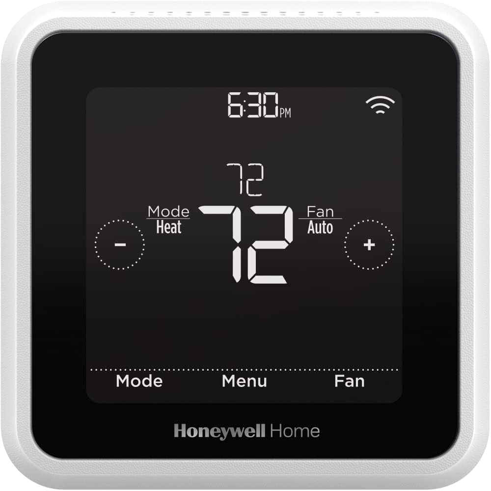RTH8800WF2022, T5 Wifi Smart Thermostat, 7 Day-Programmable Touchscreen, Alexa Ready, Geofencing Technology, Energy Star, C-Wire Required
