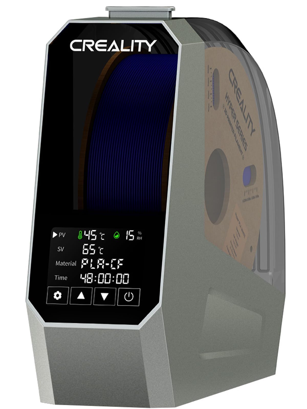 Creality Space Pi Filament Dryer, Filament Storage Box, Upgraded Double 360 Heating Drying with Fan&Touch Screen, 3D Printer Fil