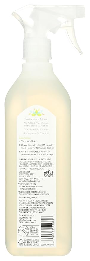 365 By Whole Foods Market, Stain Remover, 26 Fl Oz