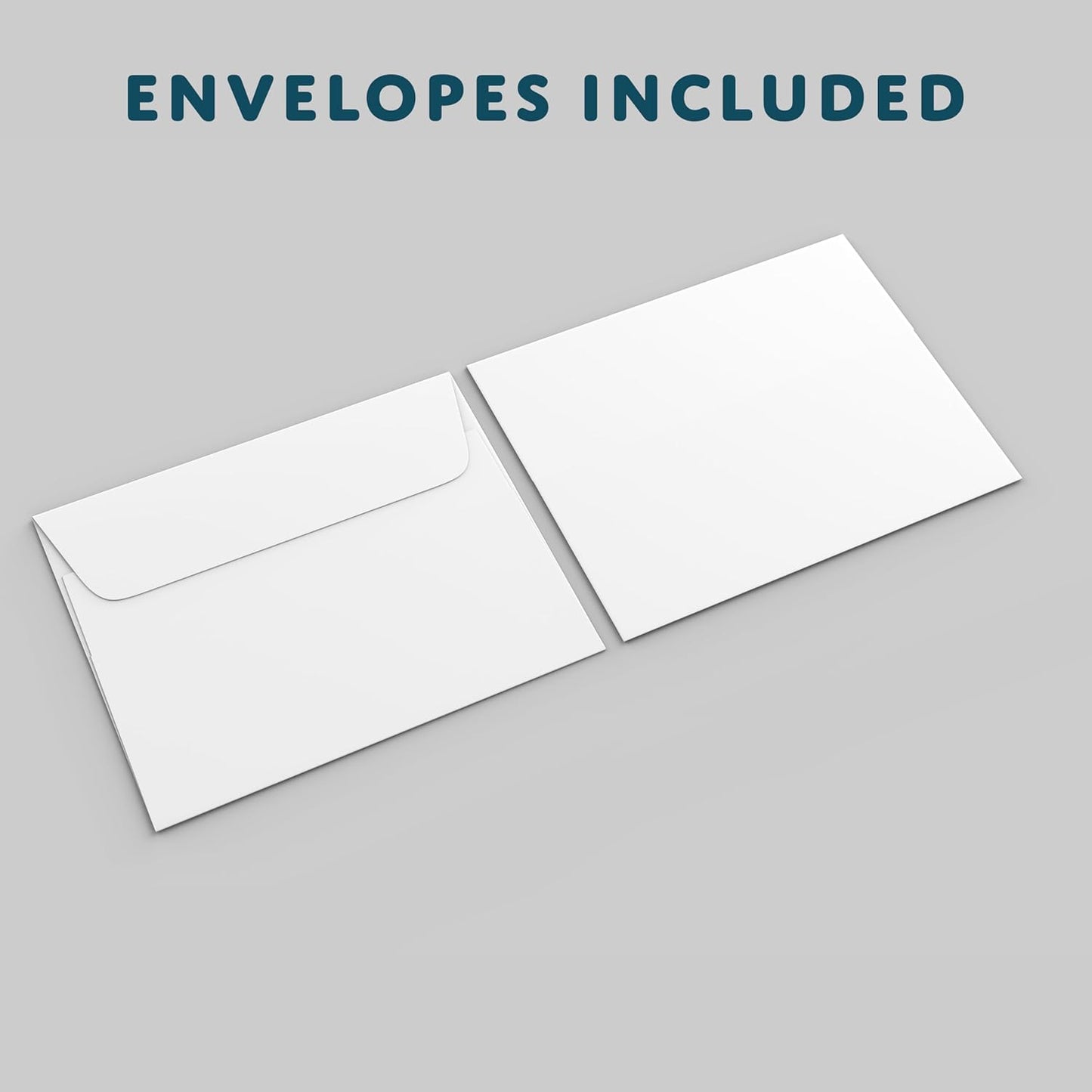 Personalized Stationery Letters and Envelopes - Custom Stationery Note Cards, Thank You Cards Set for Men and Women (Modern Tradition)