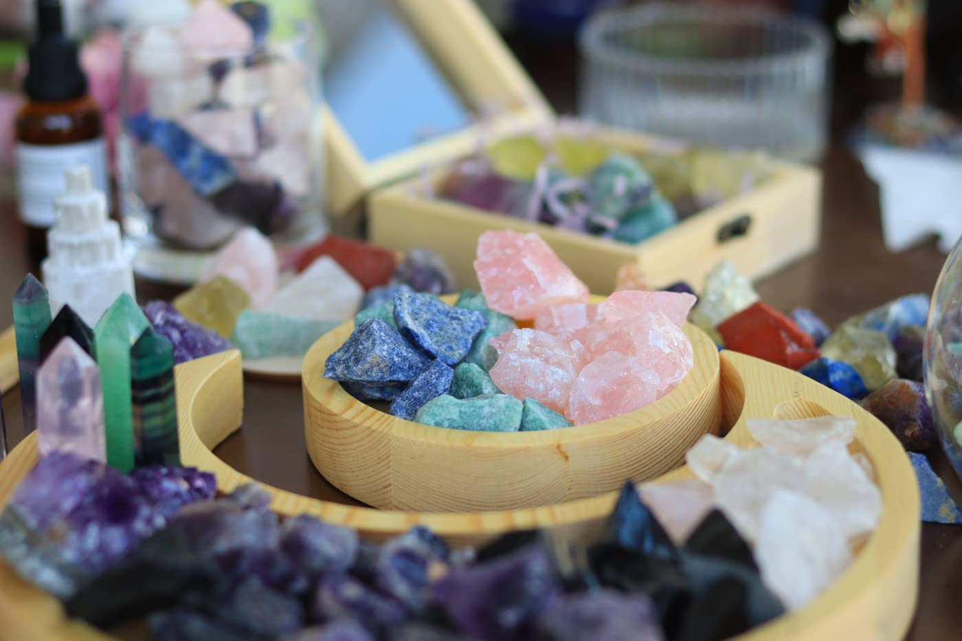 Fluorite Bulk Natural Healing Crystals Raw Rough Stones Sets for Cabbing Tumbling Cutting Lapidary Polishing Reiki Crytsal Healing Wire Wrapping Decoration Gemstone 0.45lb
