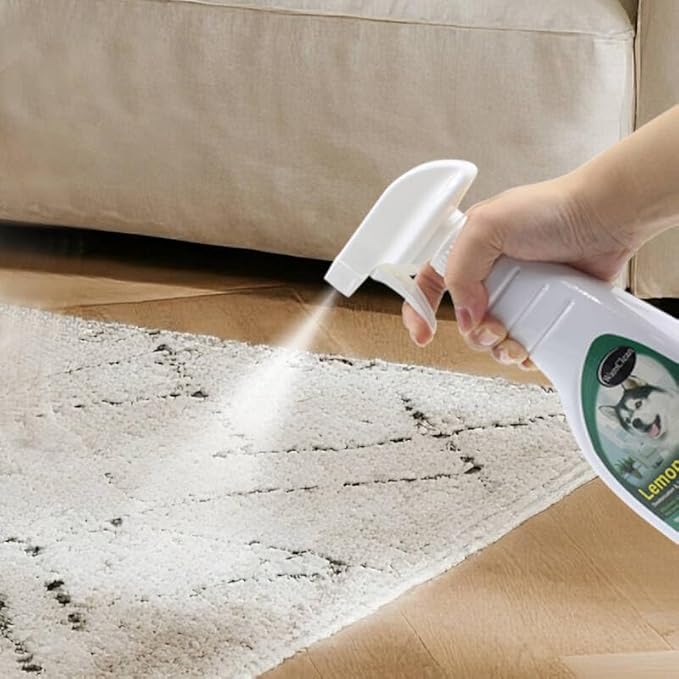 Pet Odor Stain Destroyer, Natural Lemon Oil strong Enzyme Cleaner, Fresh Scent, Pet-Safe Stain and Smell Remover, 500ml