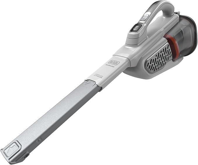 BLACK+DECKER Dustbuster Handheld Vacuum, Cordless, AdvancedClean+, White (HHVK320J10)