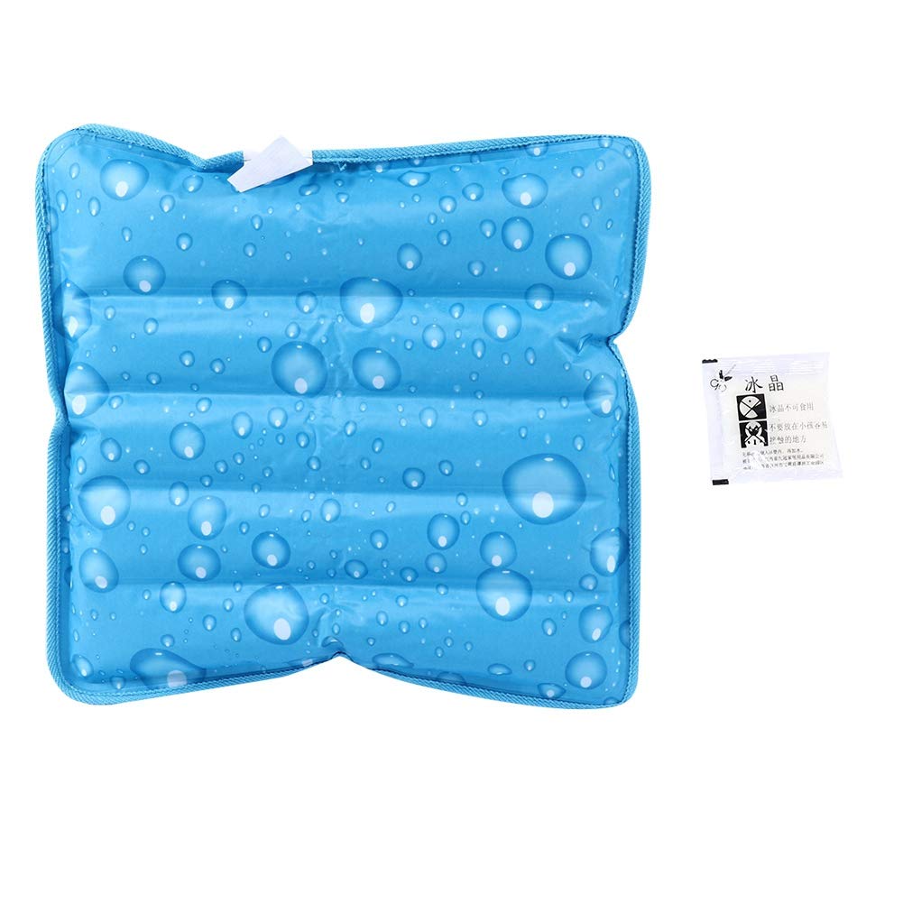 Cooling Mat, Cool Pillow Ice Pillow, Water Filling Ice Pillow Chair Pad, Multifunctional Children Adult Ice Pillow Water Seat Cushion Baby, Children, Student, Office, Car,