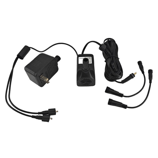 SAC SMARTEN ARTS Submersible Water Pump - Quiet, 119GPH, 10W, 12V, 3.6ft Lift for Aquariums, Fountains, Ponds, Hydroponic Systems