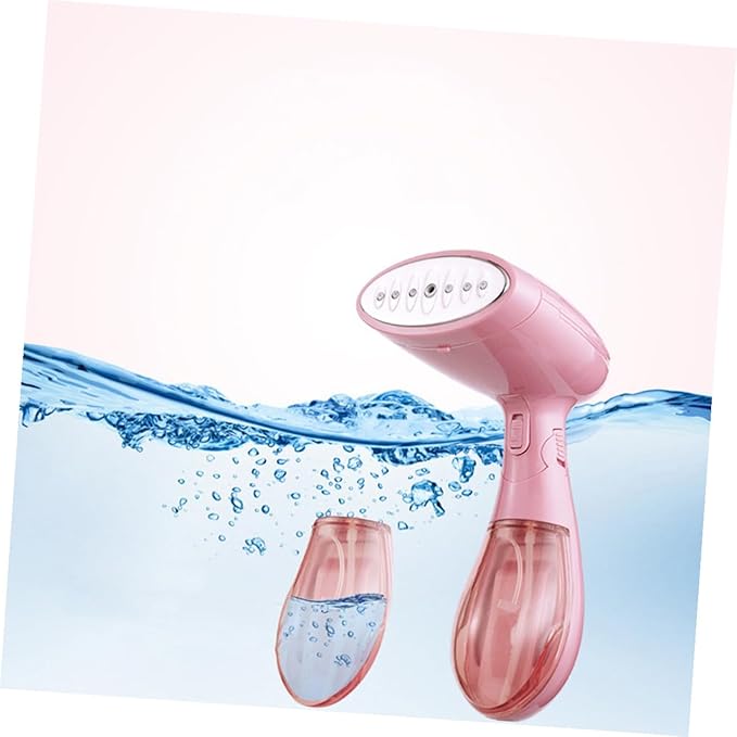 TIDTALEO Portable Handheld Garment Steamer and Iron Wrinkle Remover for Clothes Curtains and Fabrics Fast Heat-up Abs Travel Steamer with US Plug for Home Hotel Dormitory Use