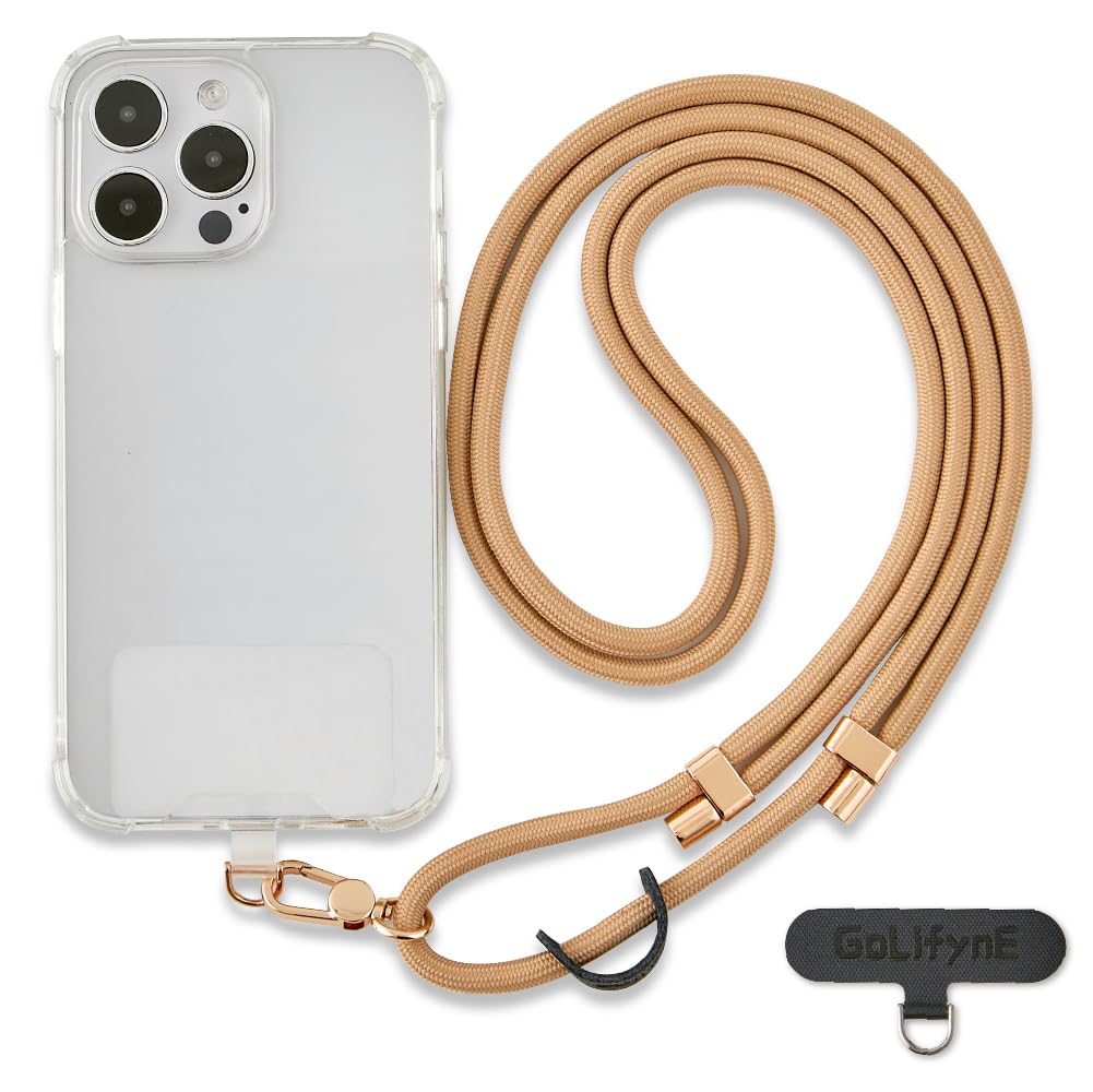 Golifyne Universal Phone Lanyard, Anti-Theft Crossbody Strap For Iphone 15 Pro Max And Most Smartphones, Adjustable Cell Phone N