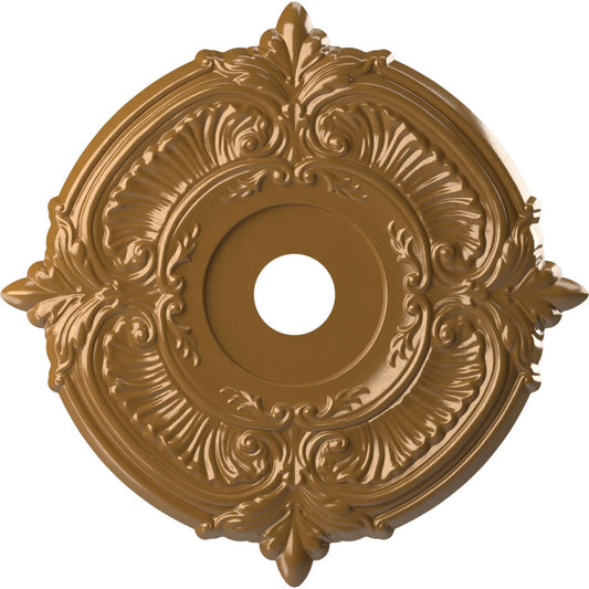 Ekena Millwork Cmp22Atdvg Attica Thermoformed Pvc Ceiling Medallion (Fits Canopies Up To 7 3/4), 22Od X 3 1/2Id X 1P, Universal