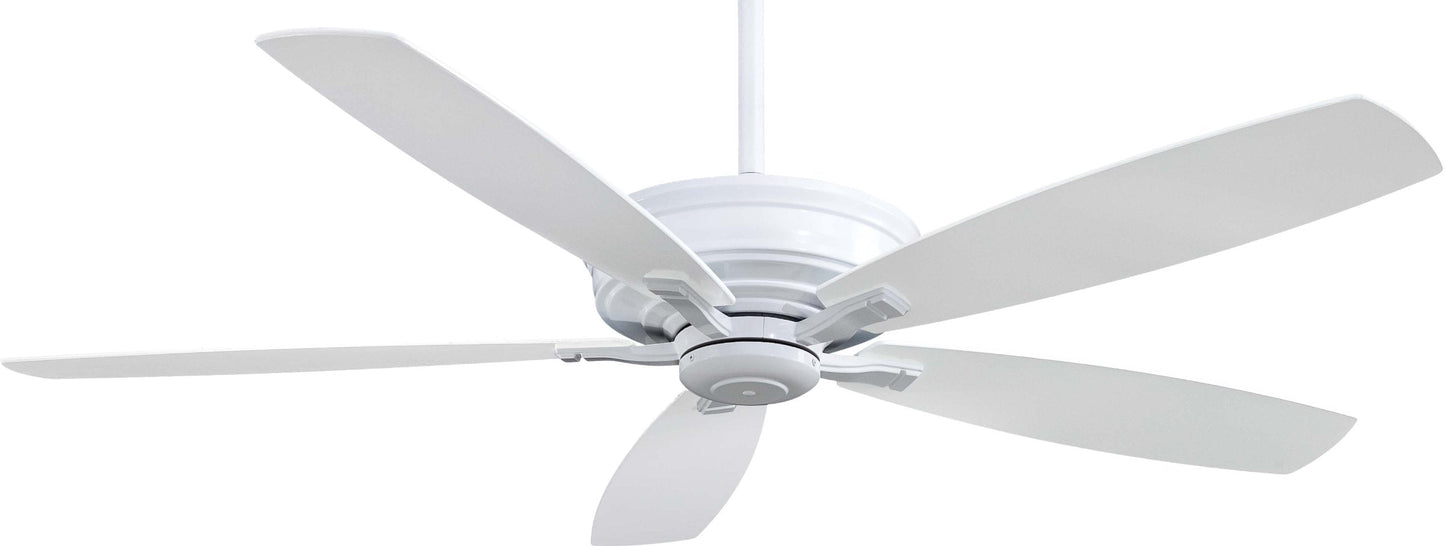 Minka-Aire F696-Wh Kafe-Xl 60 Inch Ceiling Fan In White Finish