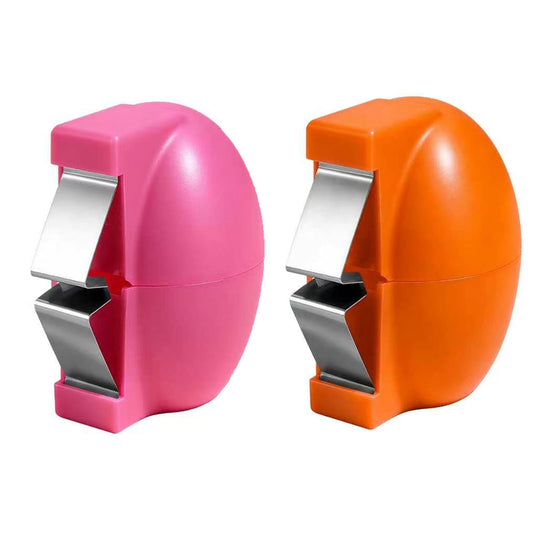 2PCS Egg Shell Opener,2026 Upgrade Stainless Steel Egg Cracker Tool,Multifunctional Egg Shell Opener for Raw & Hard-Boiled Eggs,Handheld Kitchen Gadget for Easy Peeling & Separating