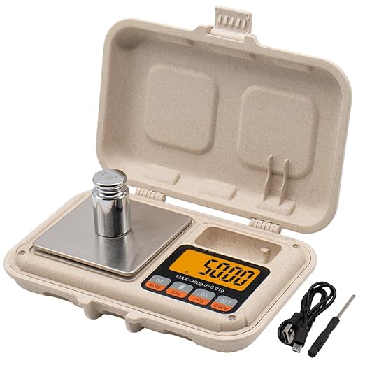 Gram Scale 300 gx 0.01 g Digital Pocket Scale,Electronic Smart Weigh Scale,Portable Small Jewelry Scale Grams and Ounces, Mini Scale with LCD Display,Tare