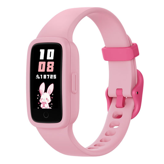 BIGGERFIVE Vigor 3 Kids Fitness Tracker Watch, AMOLED Screen, No App No Phone Needed, 3ATM Waterproof, Heart Rate and Sleep Moni