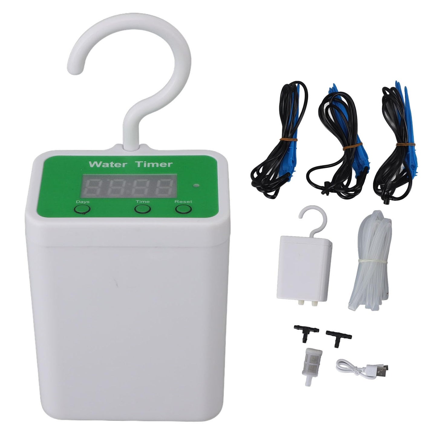 Drip Irrigation System, Automatic Plant Waterer Indoor Plant Self Auto Watering System for 12 Pots Auto Watering for Plants Indoor with Tee Joints and Tubes for Vacation Indoor