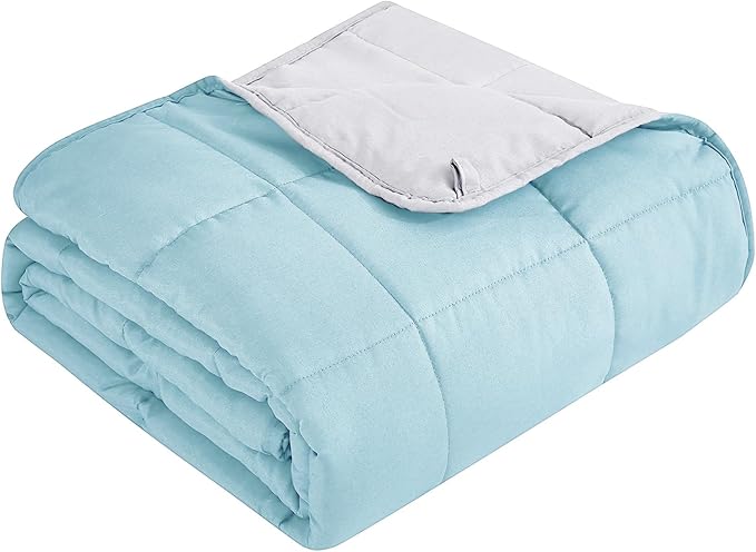 Topcee Weighted Blanket (20lbs 80"x87" King Size) Soft Cooling Heavy Blanket Sleeping, Apply to 190-210 lbs Body, Thick Breathable Blanket with Glass Bead, Easy Care