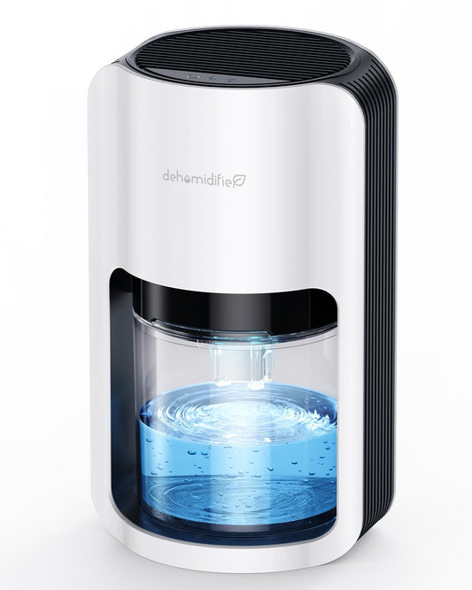 TABYIK Dehumidifiers for Home, 42oz Dehumidifier for Bathroom, Dehumidifiers for Room with Auto Shut Off, Auto Defrost Quiet Deh