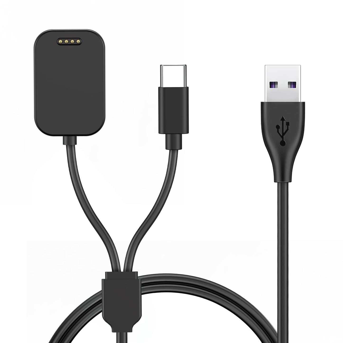 Geordgy 2 In 1 Charger Compatible With Version Gizmo Watch 2/Care Smart Watch Charger Dock, Portable Magnetic Charging Cord 3.93