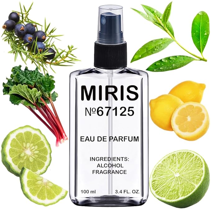 MIRIS No. 67125, Inspired by 1920 Oltremare, Long-Lasting Unisex Eau de Parfum for Women & Men, Spray 3.4 Fl Oz / 100 ml