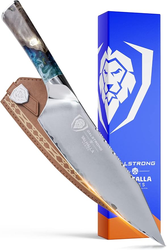 Dalstrong Valhalla Series Chef Knife 8" Bundled with Paring Knife 4" Gift Set