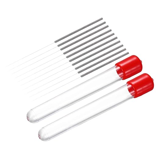 MECCANIXITY 10Pcs 3D Printer Nozzle Cleaning Kit Precision 0.15mm Stainless Steel Cleaner Needles for 3D Printer Clog Removal, Maintenance