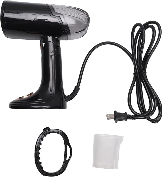 Steamer for Clothes, Handheld Clothes Steamer with 128ML Tank, 1500W Strong Power, Portable Travel Garment Wrinkle Remover for Wool Cotton Silk Fabrics