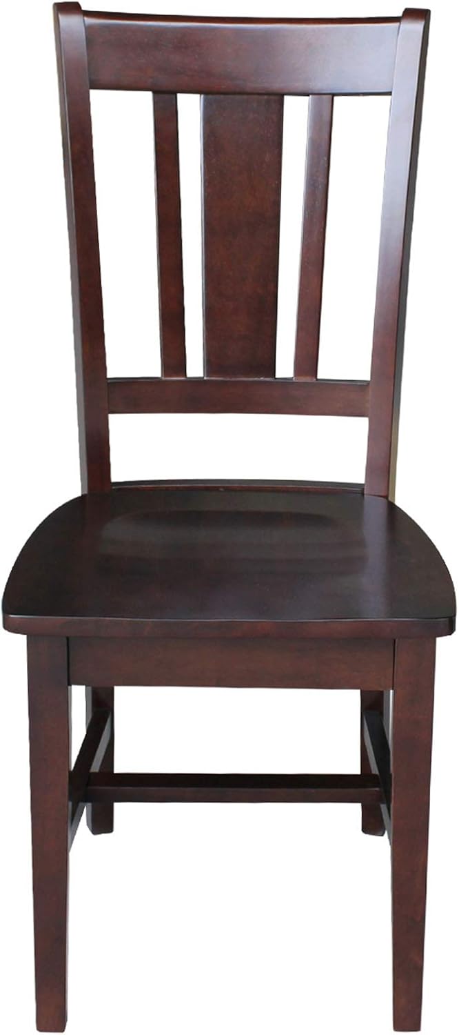 International Concepts San Remo Splat Back Chair, Java