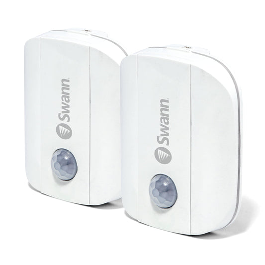 Swann Wireless Motion Alert Sensor Unit 2 Pack Easy Installation Both Indoors & Outdoors With Weatherproof Design, No Hub Requir