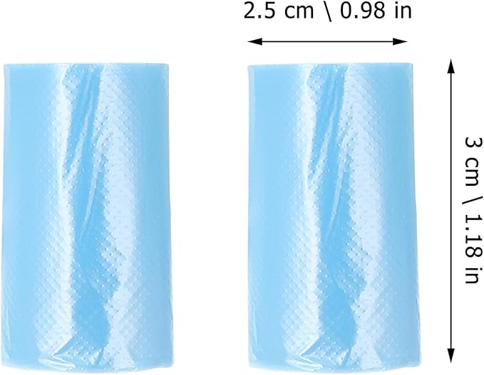 180pcs Disposable Practical Garbage Bags for Desktop Trash Can Tear-resistant Thickened Small Rubbish Bags for Office Kitchen Bedroom Car Hotel Use Clean and Sanitary Waste Storage