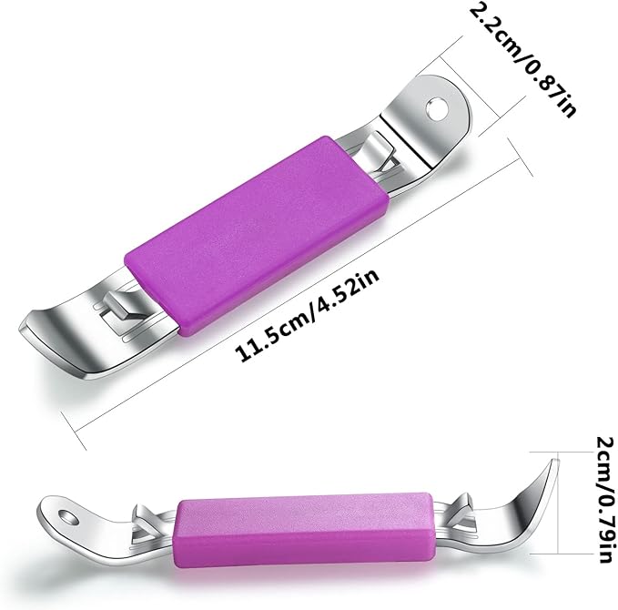 3 Pieces Magnetic Bottle Openers Can Opener Classic Beer Opener Stainless Steel Small Bottle Opener Can Tapper with Magnet for Camping and Traveling HANCELANT