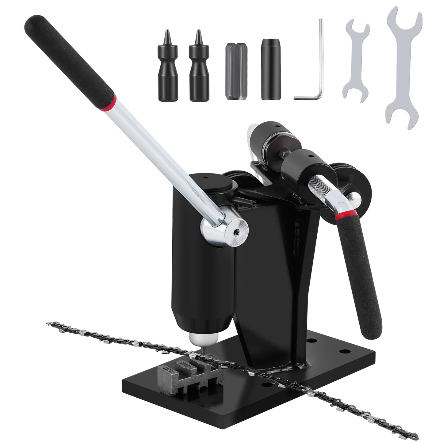 Chainsaw Chain Breaker and Spinner 2-in-1 Chain Breaker & Rivet Spinner Chainsaw Breaker Rivet Spinner Repair Tool for Most Chainsaw Chains