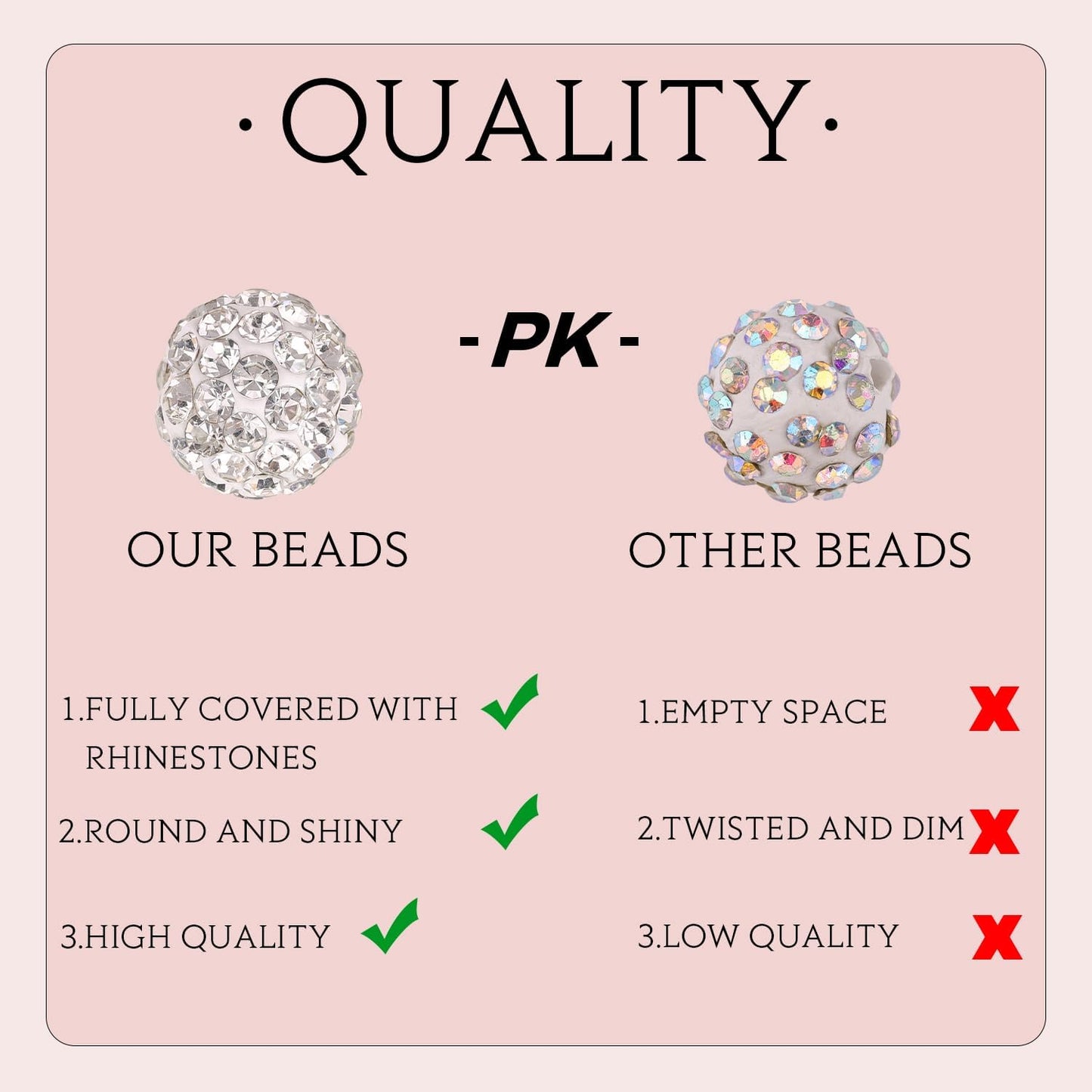 150 pcs 10mm Rhinestone Beads for Jewelry Making, Dark Green Shiny Round Shamballa Disco Beads Bulk, Sparkle Crystal Clay Christmas for Bracelet Baseball Necklace Earring Crafting and DIY