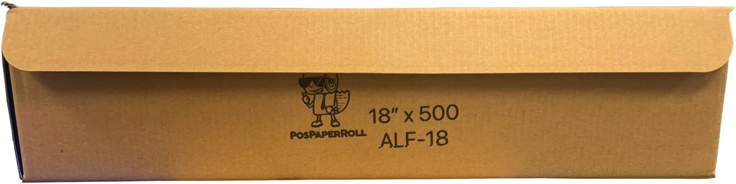Commercial Heavy Duty Aluminum Foil Roll, 18 Inches x 500 Feet